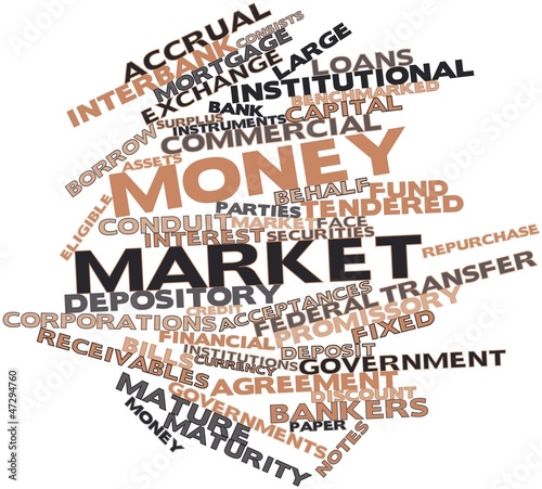 Word cloud for Money market