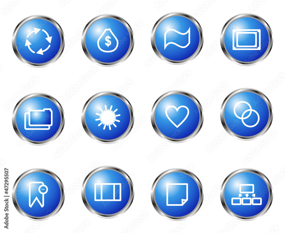 Glossy icon set Glossy icon set