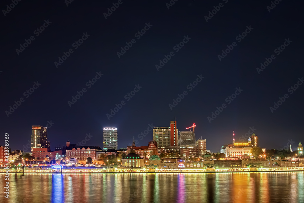 Obraz premium Skyline von Hamburg