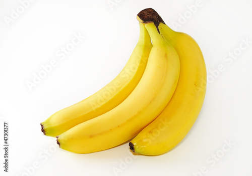 a bunch of ripe bananas