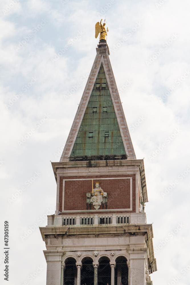 St Mark's Campanile - Campanile di San Marco in Italian, the bel