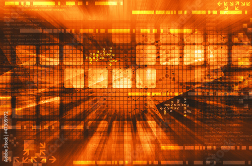 Abstract technology background