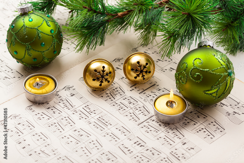 Fototapeta premium Christmas carol