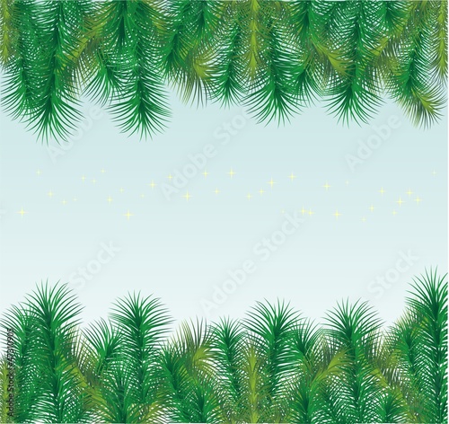 Christmas fir-tree Borders