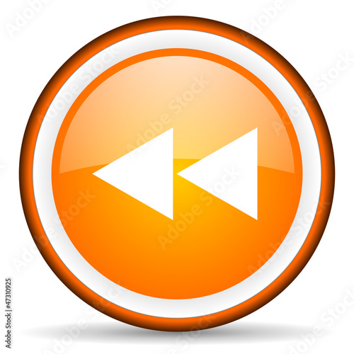 scroll orange glossy circle icon on white background Free Download scroll orange glossy circle icon on white background - GFXLoad