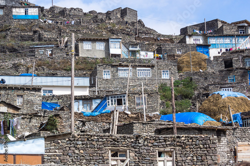 Wieś Xinaliq na Kaukazie, 2350 m.n.p.m. Azerbejdżan