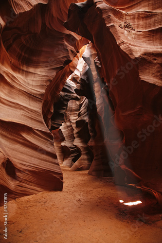 Antelope colorful Patterns of Navajo Sandstone from Slot Canyons