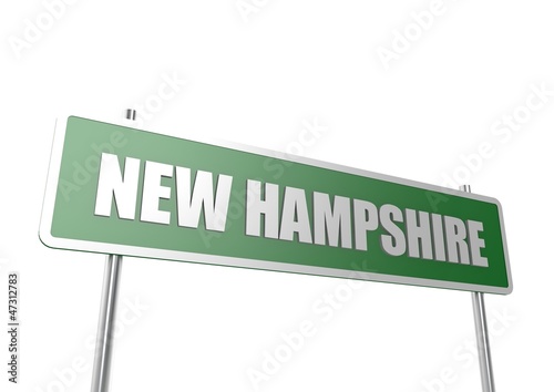 New Hampshire sign board © tang90246