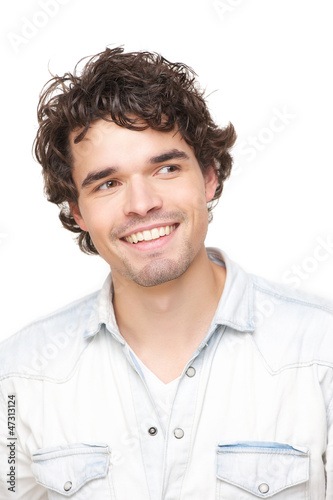 Smiling Handsome Man Portrait