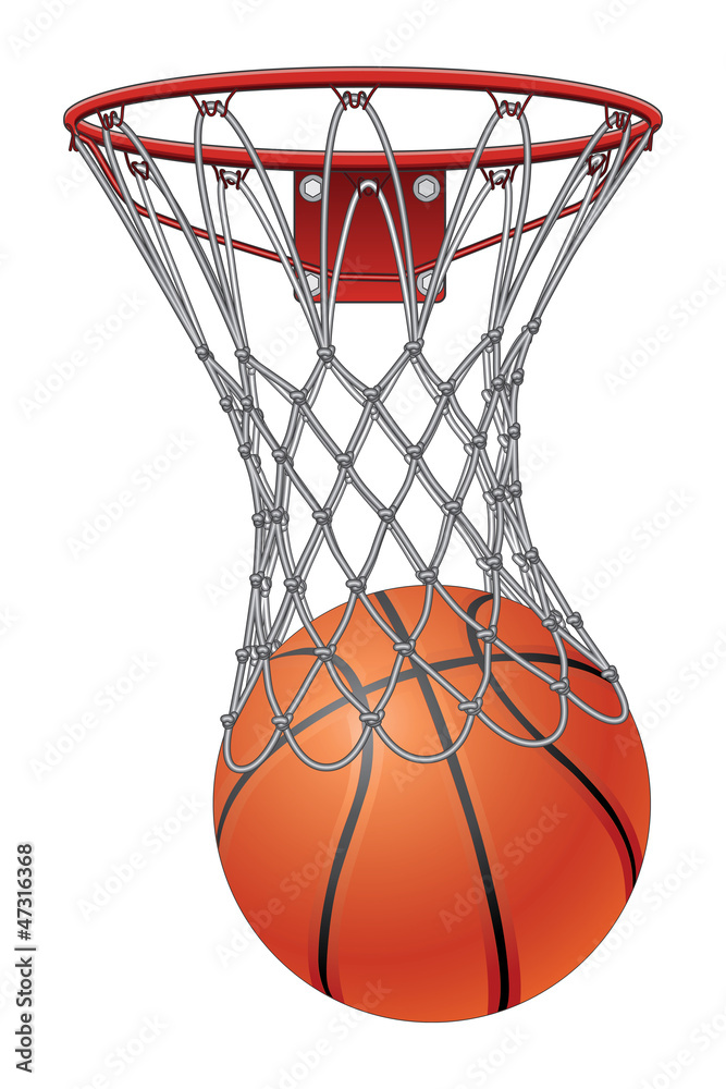 Basketball Through Net