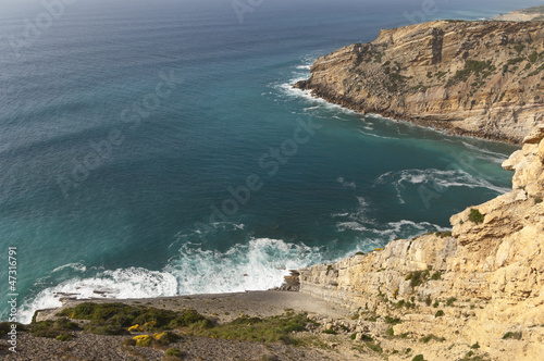 Sandstone cliffs