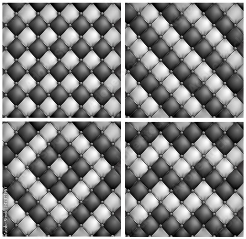 Two colored leather upholstery background