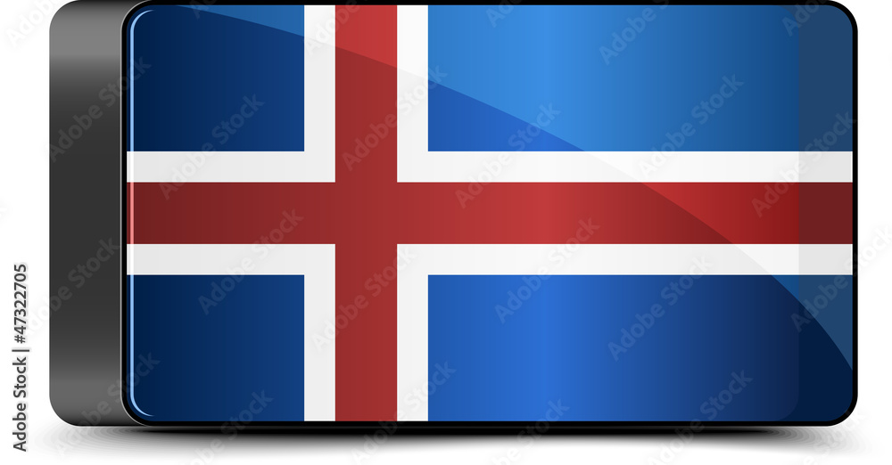 Naklejka premium Iceland