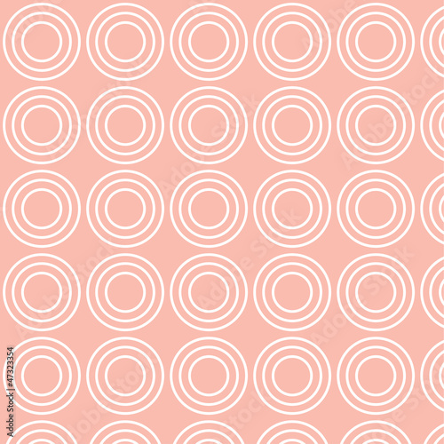 vector illustration of circle pattern, pink background