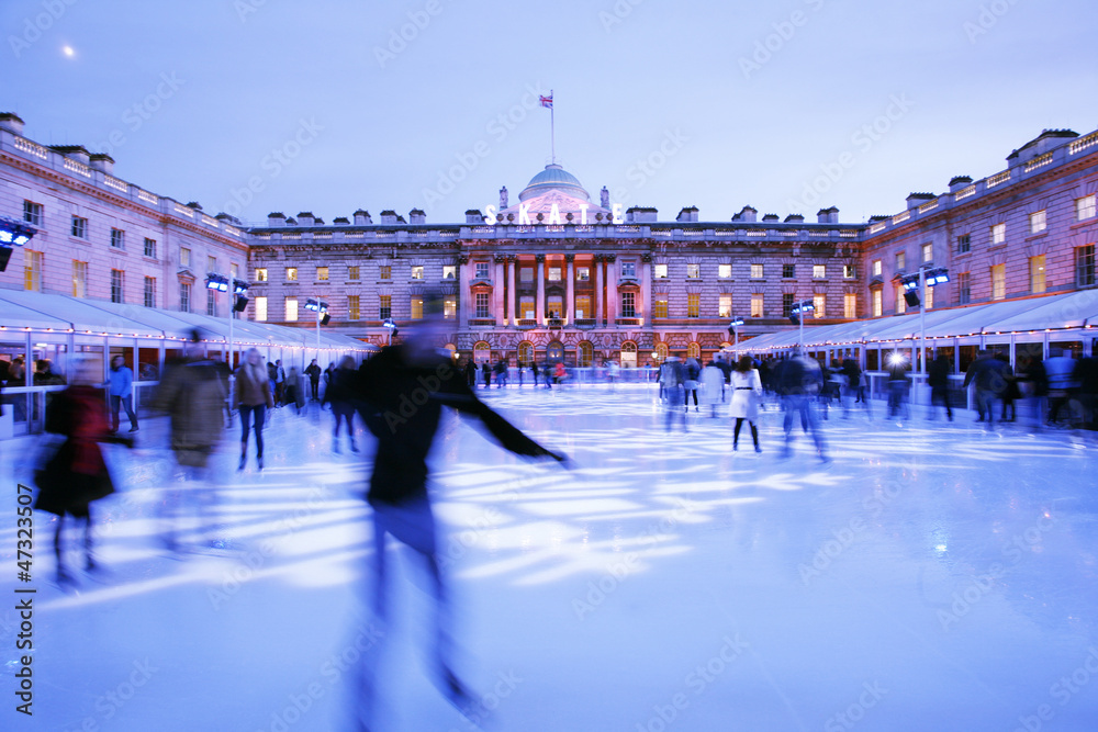 Fototapeta premium London Somerset House Ice Rink