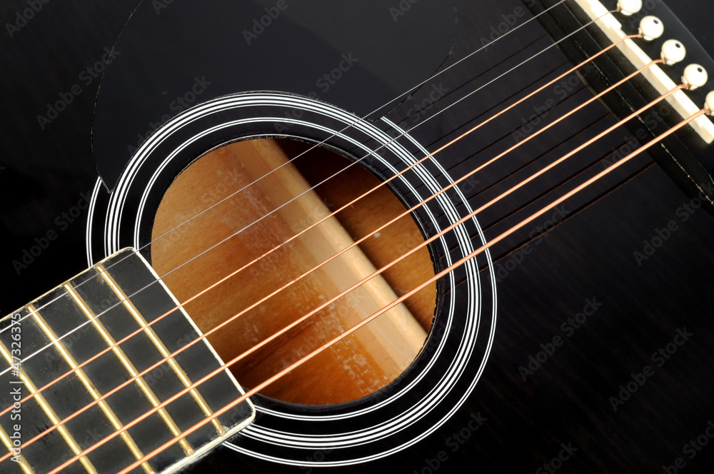 Obraz premium Classic guitar details