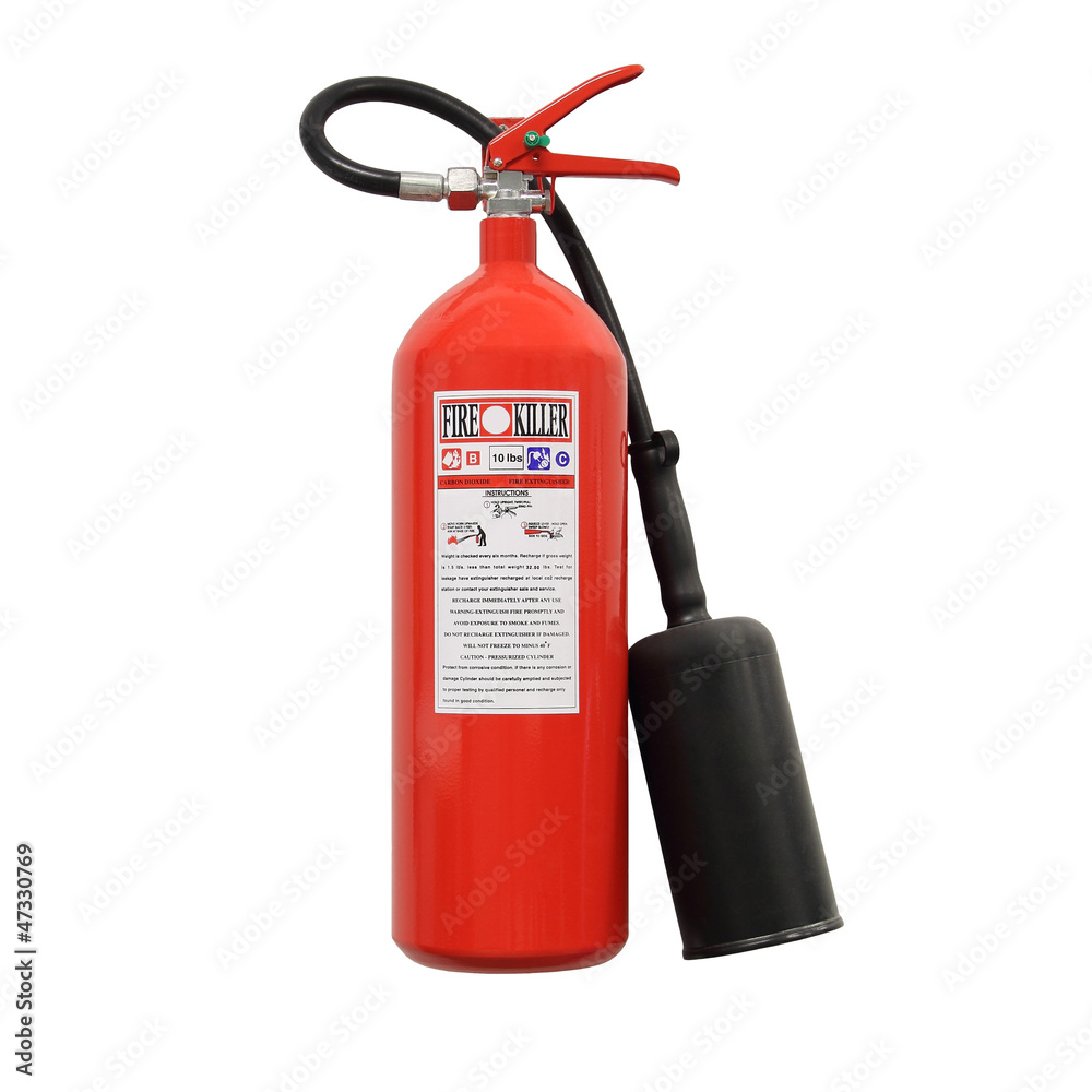 Fire extinguisher (isolated) Fire extinguisher (isolated)