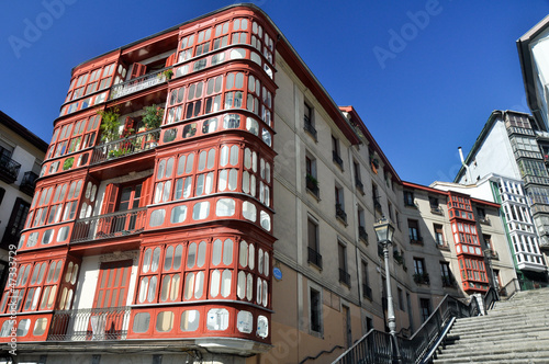 Casco viejo de Bilbao (España) photo