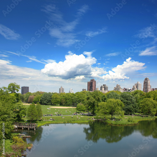 Fotografiet New york - Central Park