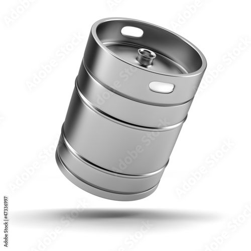 Metal beer keg