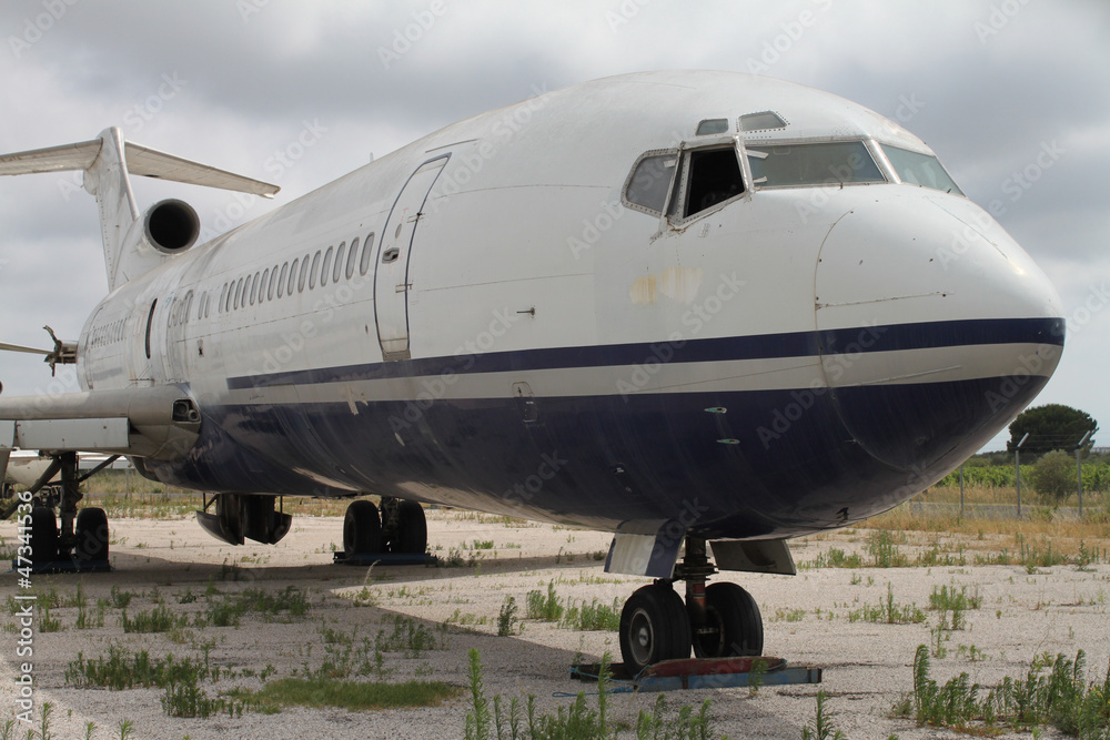 Boeing 727 hors service