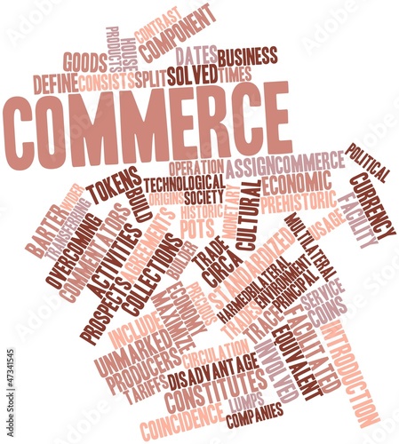 Word cloud for Commerce