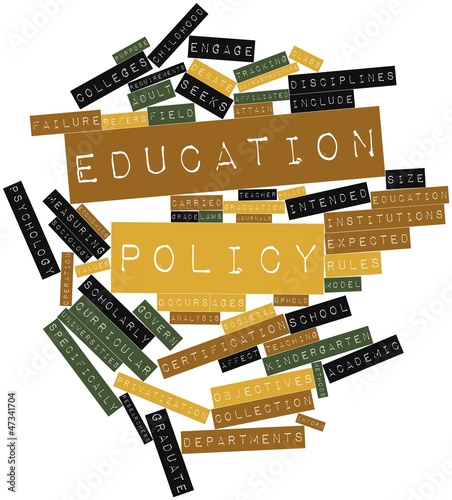 Word cloud for Education policy