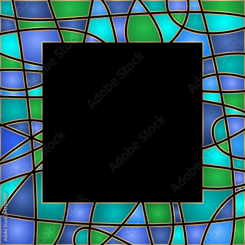 Enamelled frame
