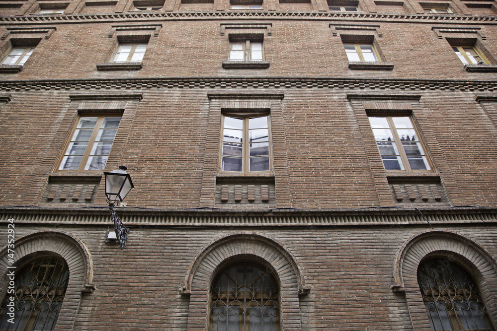 Obraz premium Old Romanesque facade