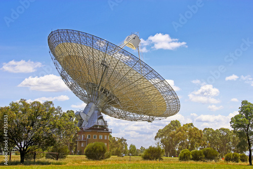 Radioteleskop in Parkes Australien