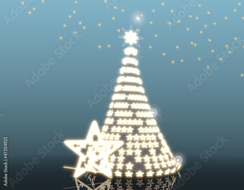 Sepia stars glow modern symbol christmas ''