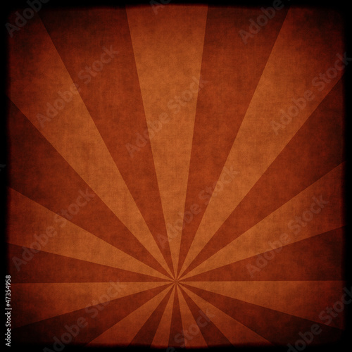 Brown sunbeams abstract background