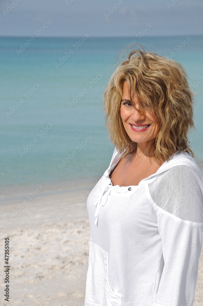 Outdoor Portrait of Attractive Woman Outdoor Portrait of Attractive Woman