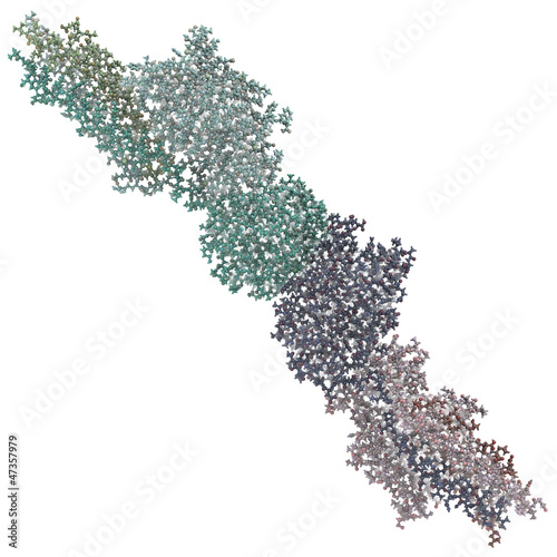 D-dimer protein, chemical structure