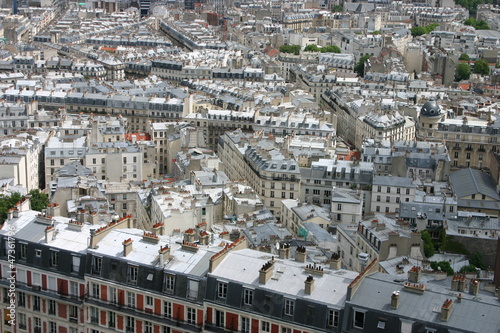 Paris Rooftops from Sacre Coeur Basilica