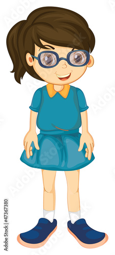 a girl