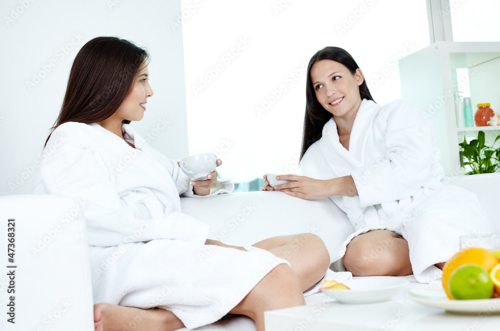 Fototapeta premium Spa friends