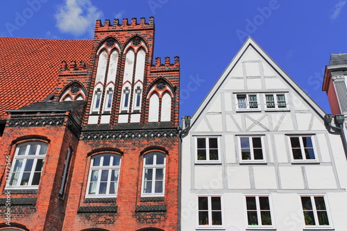 Wismar, Sanierte Altbauten