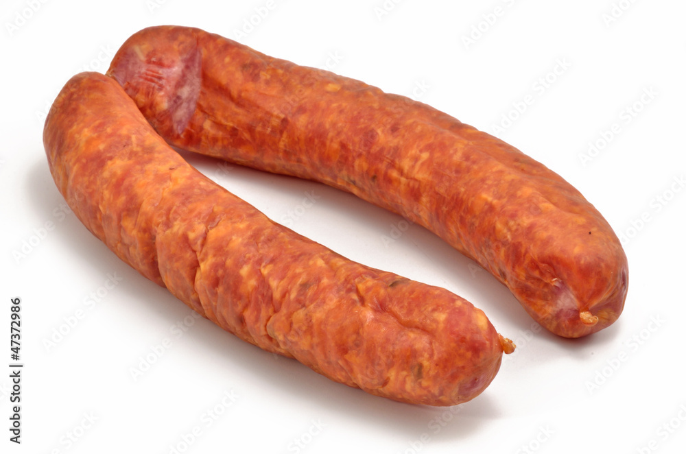 Ein Paar polnische Würstchen Ein Paar polnische Würstchen