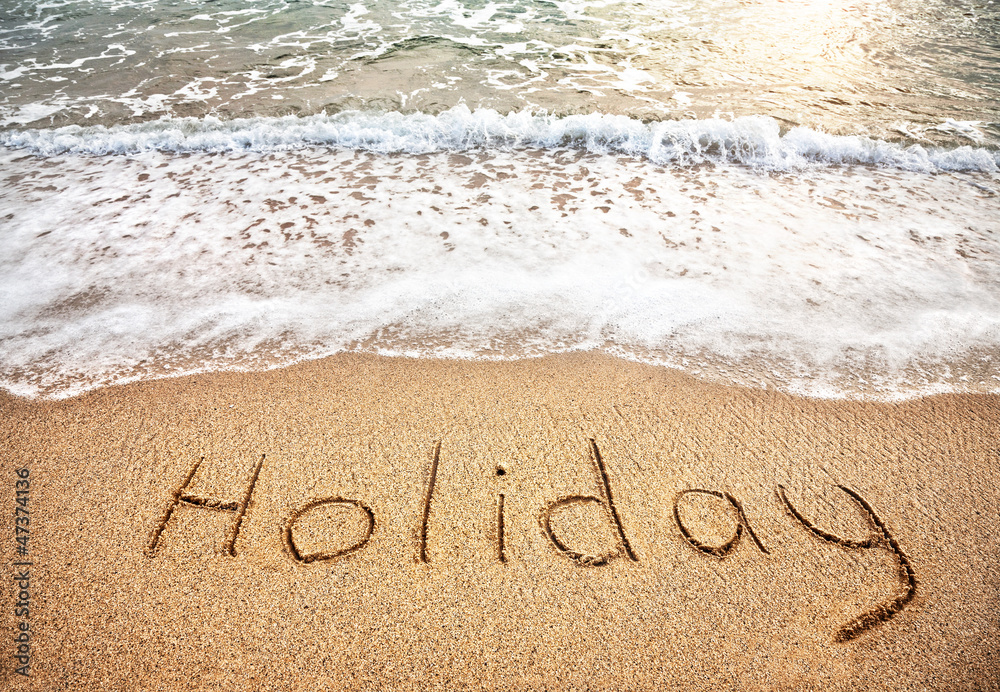 Fototapeta premium Holiday on the sand
