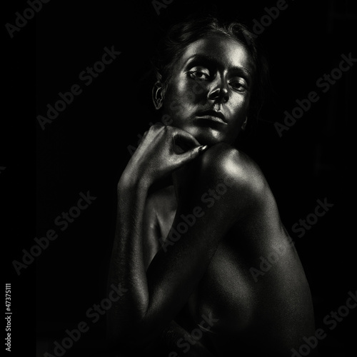 portrait in nude © Daco