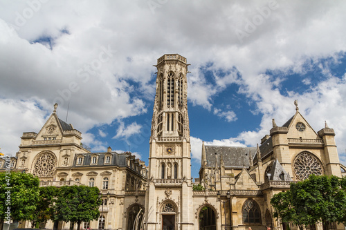 The Church of Saint-Germain-l'Aux errois, Paris, France photo