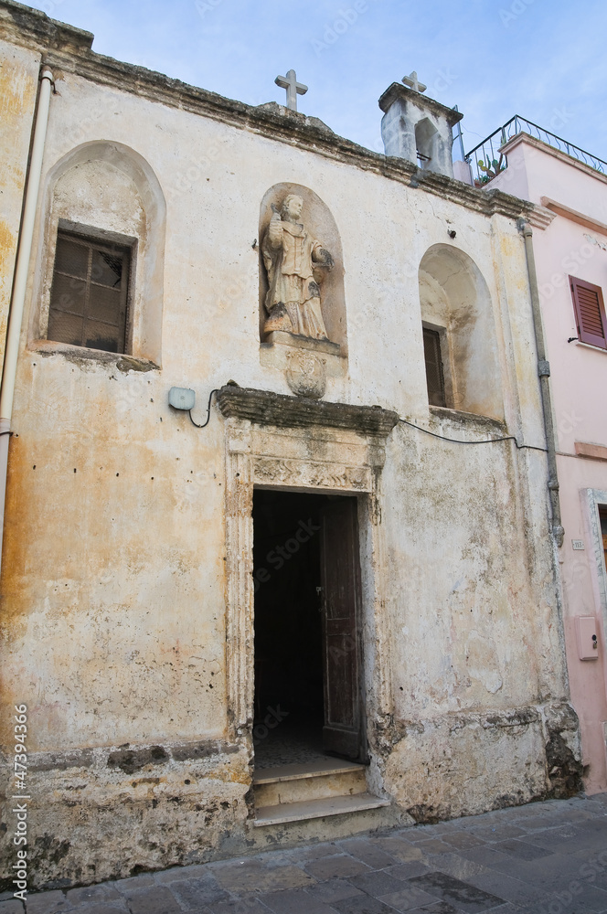 Church of St. Nicola di Bari. Galatone. Puglia. Italy.