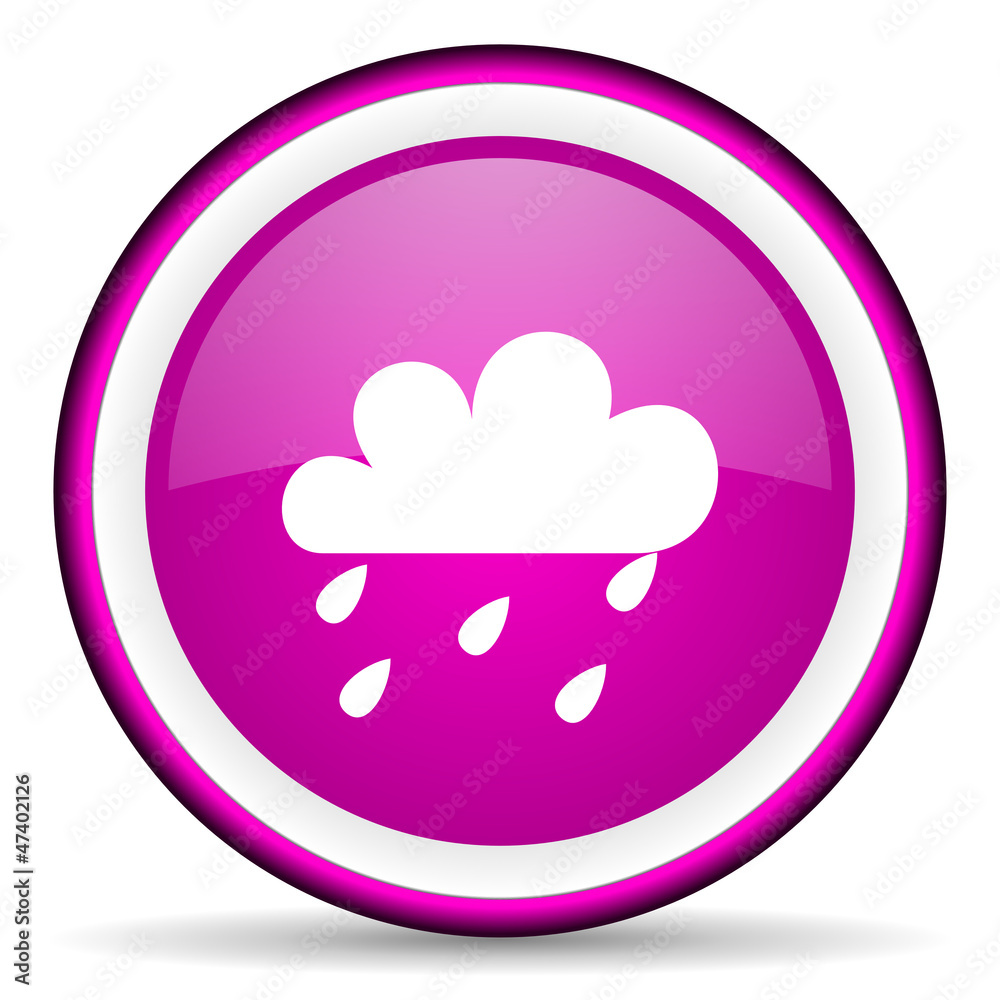 weather violet glossy icon on white background weather violet glossy icon on white background