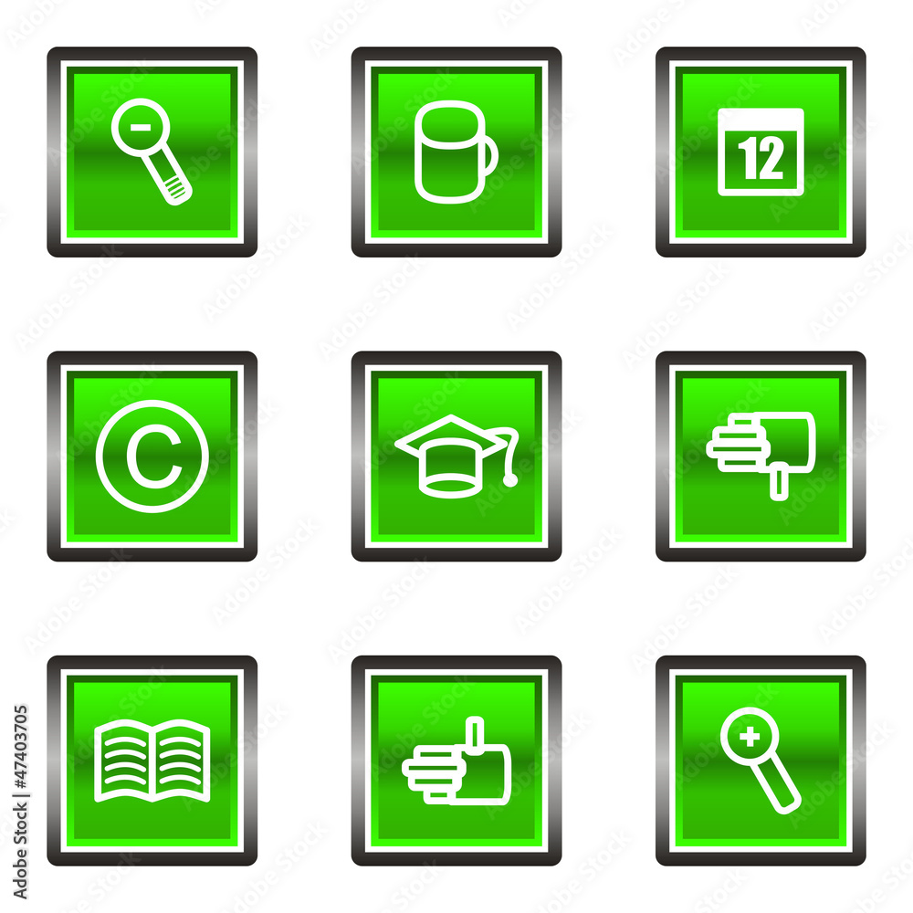 Glossy icon set Glossy icon set