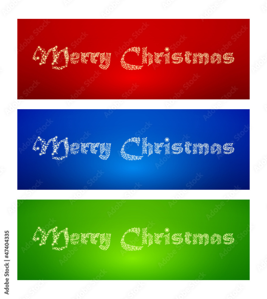 Marry Christmas banners Marry Christmas banners