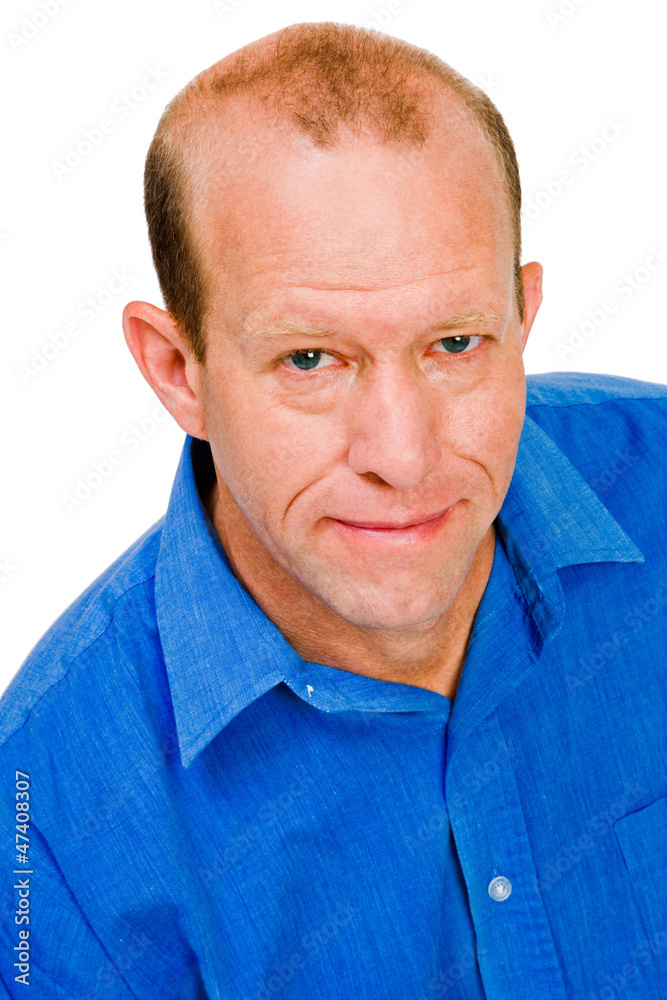 Fototapeta premium Happy man posing