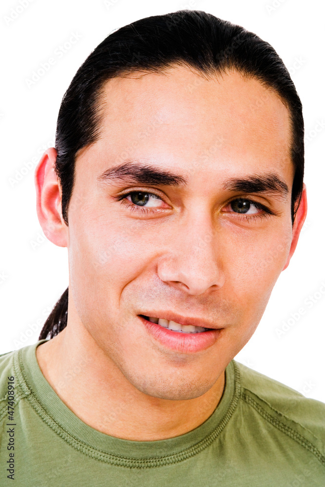 Obraz premium Young man smiling