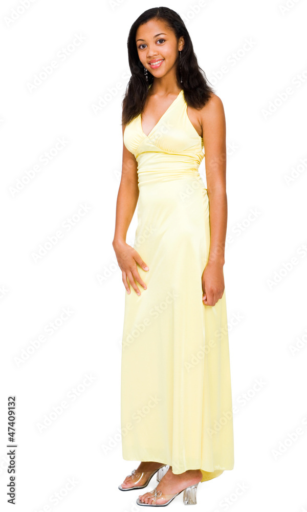 Teenage Girl Smiling Teenage Girl Smiling