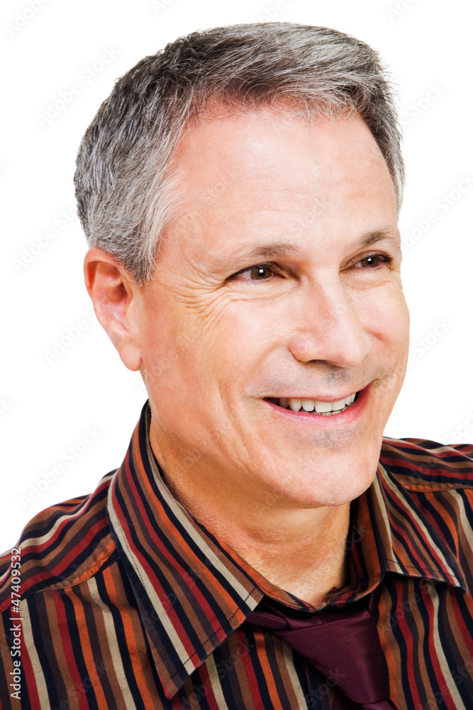 Obraz premium Happy businessman day dreaming